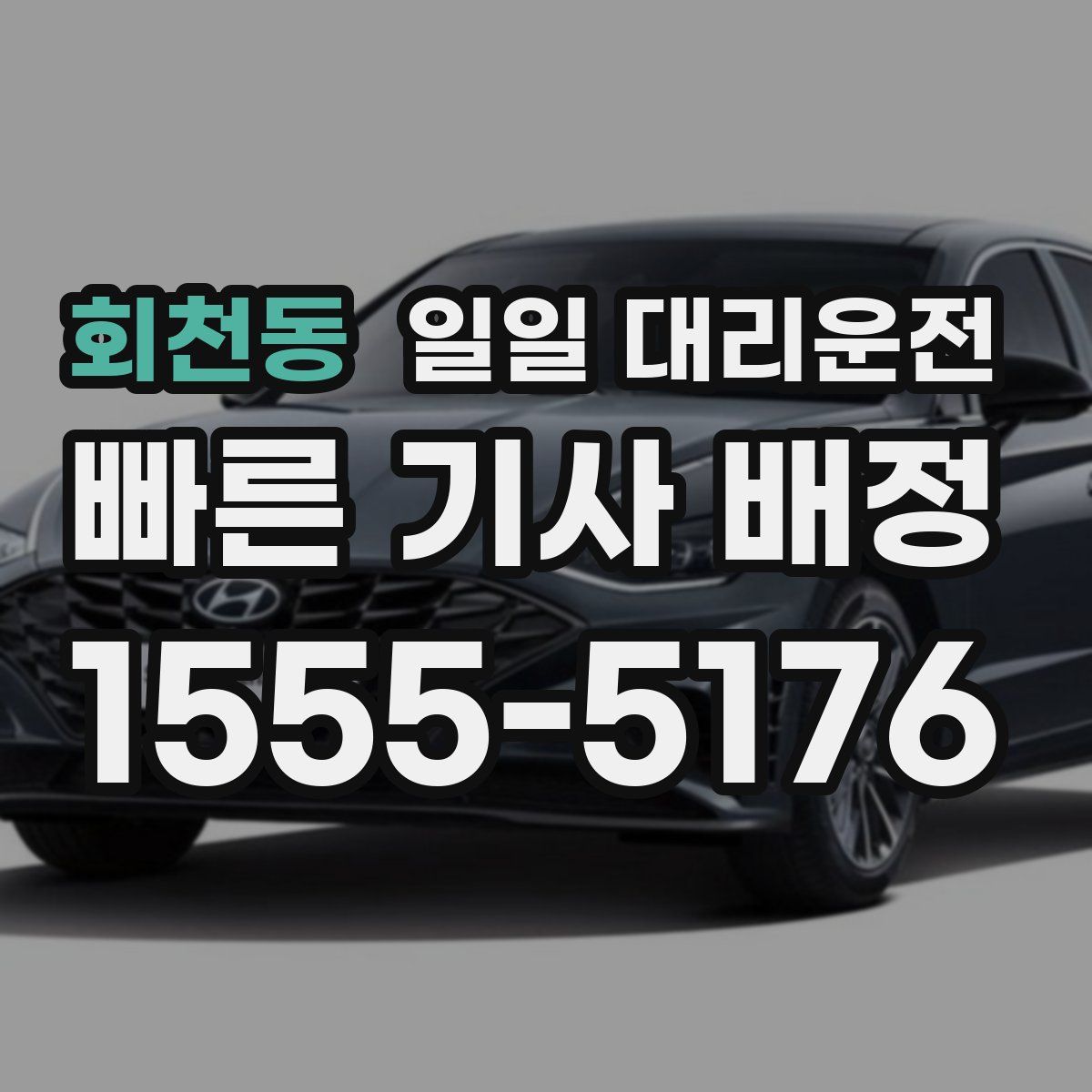 회천동 일일 대리운전