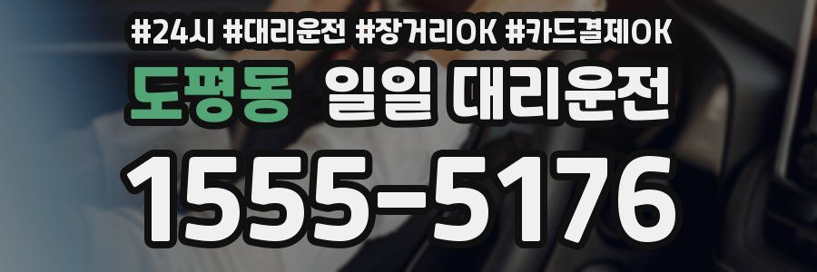 도평동 일일 대리운전