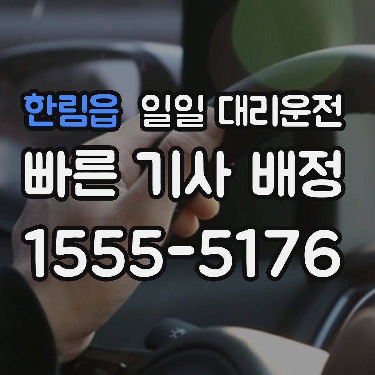 한림읍 일일 대리운전