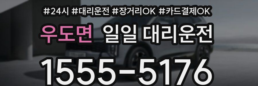 우도면 일일 대리운전