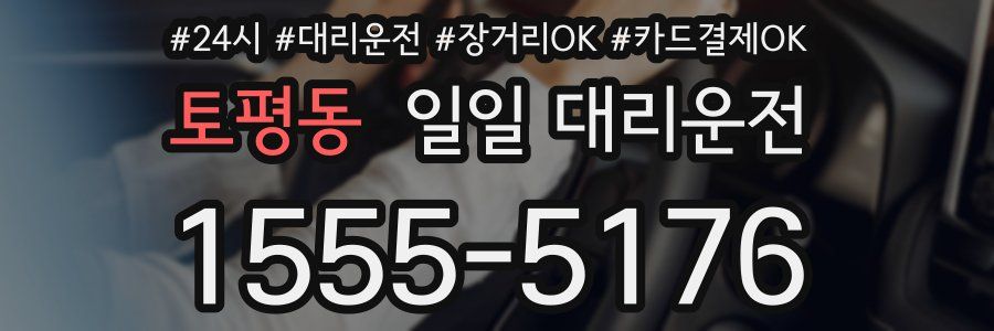 토평동 일일 대리운전