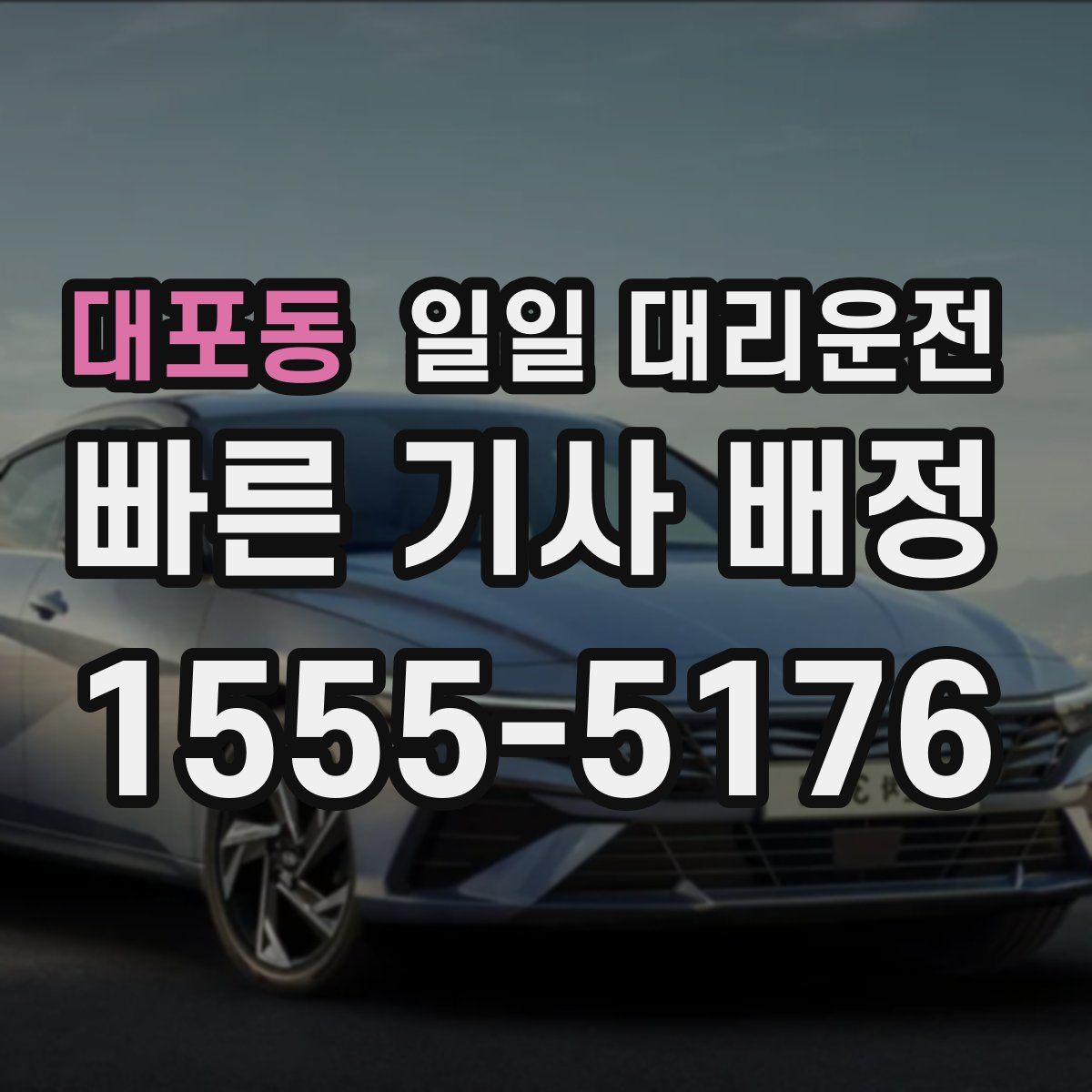 대포동 일일 대리운전