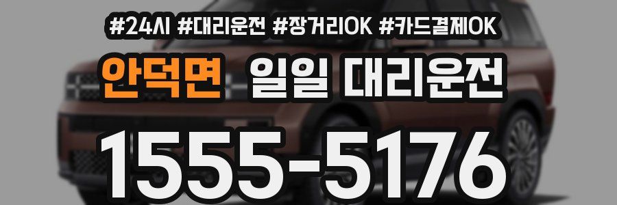 안덕면 일일 대리운전