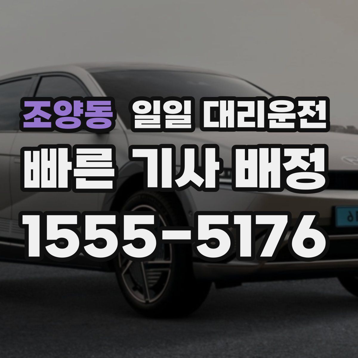 조양동 일일 대리운전