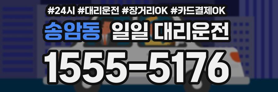 송암동 일일 대리운전