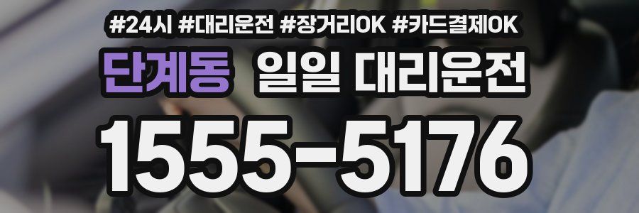 단계동 일일 대리운전