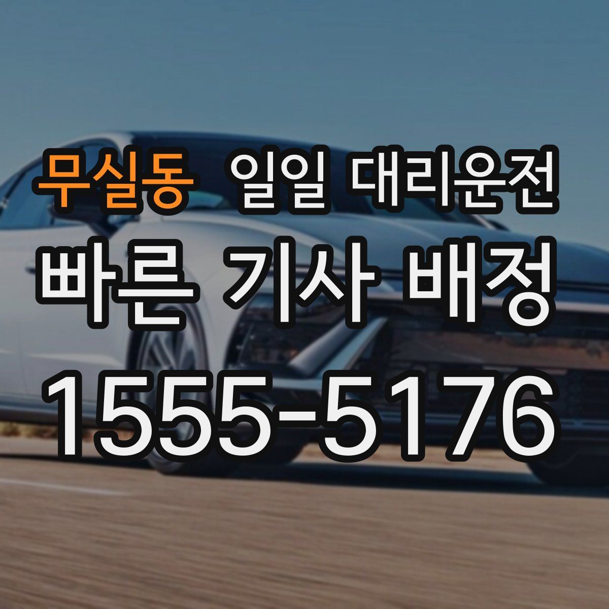 무실동 일일 대리운전