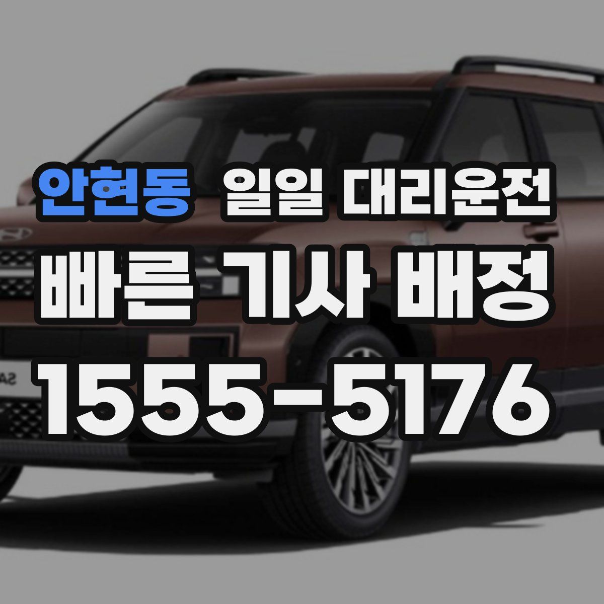 안현동 일일 대리운전