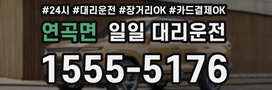 연곡면 일일 대리운전
