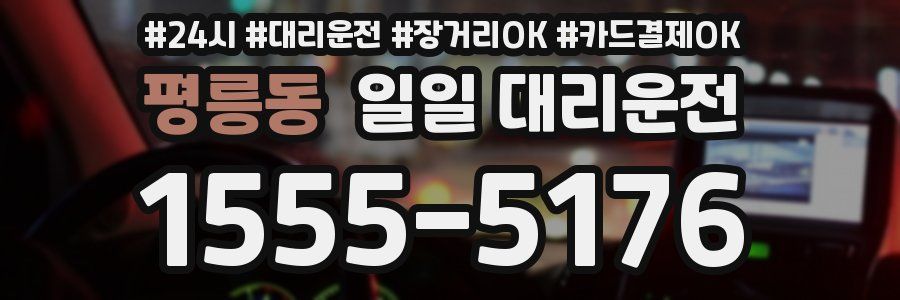 평릉동 일일 대리운전