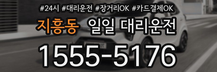 지흥동 일일 대리운전