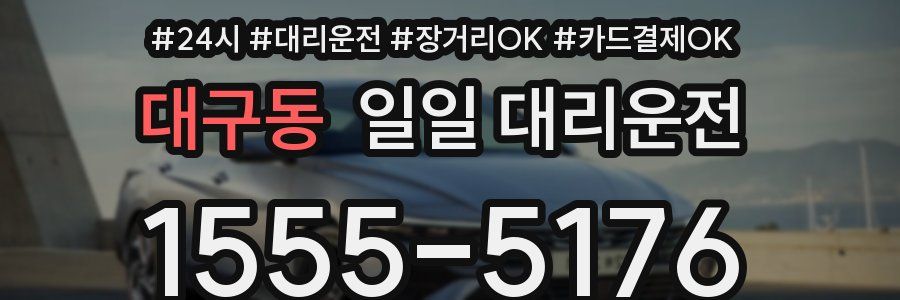 대구동 일일 대리운전