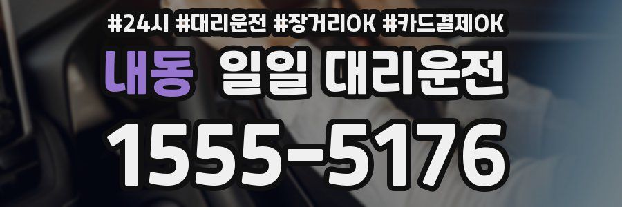 내동 일일 대리운전