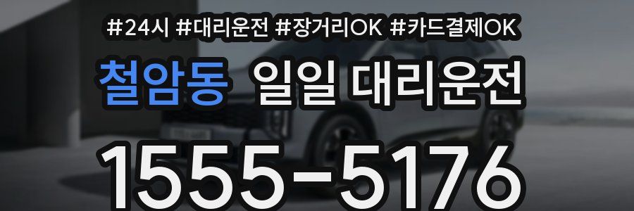 철암동 일일 대리운전