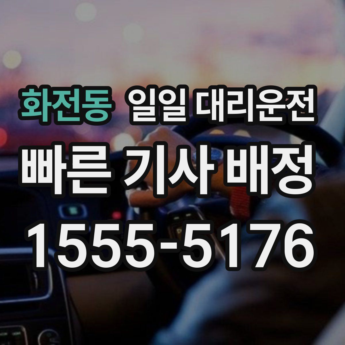 화전동 일일 대리운전