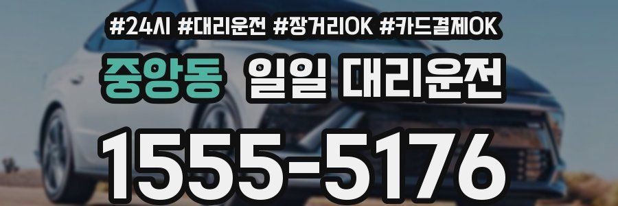 중앙동 일일 대리운전