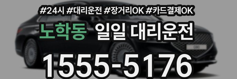 노학동 일일 대리운전