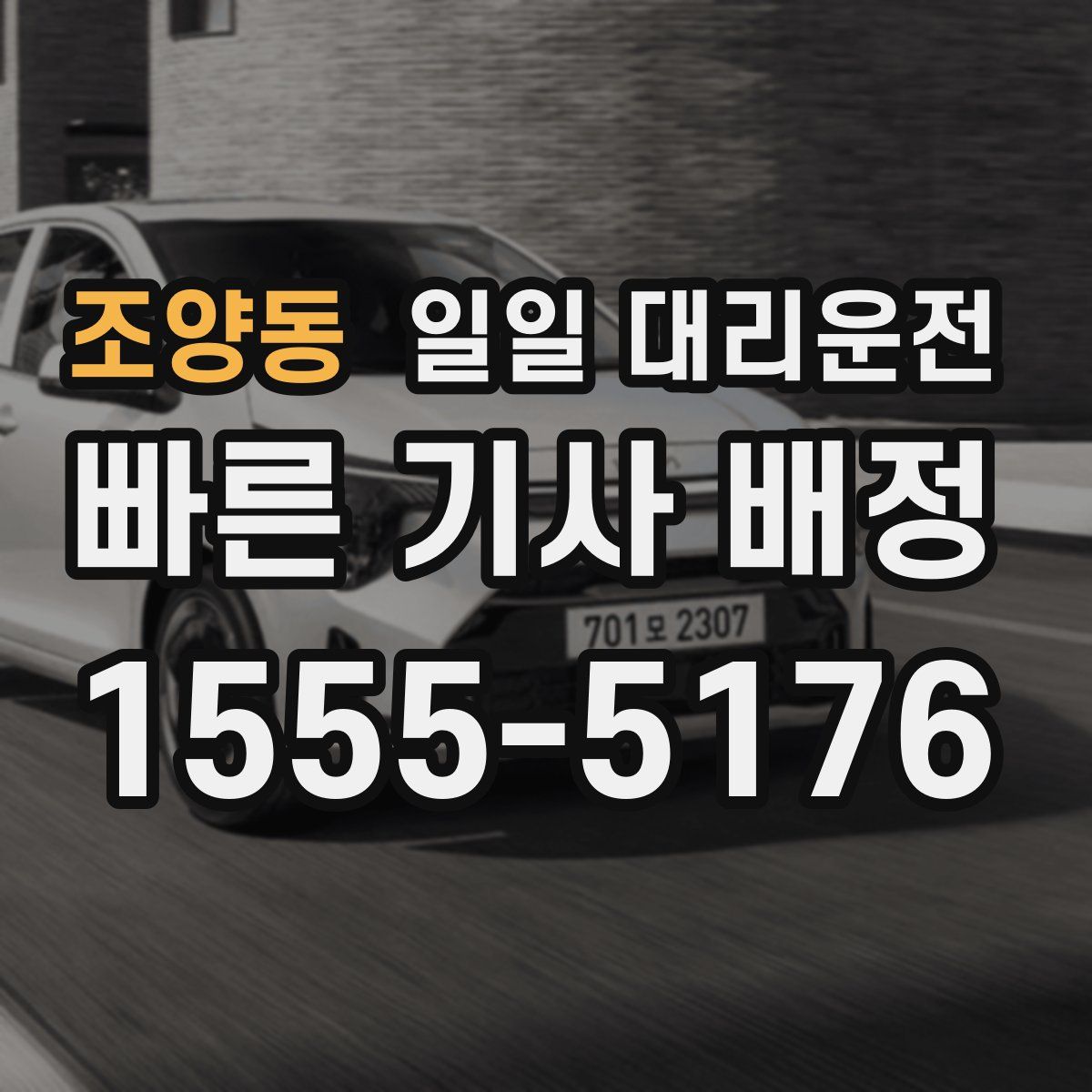 조양동 일일 대리운전