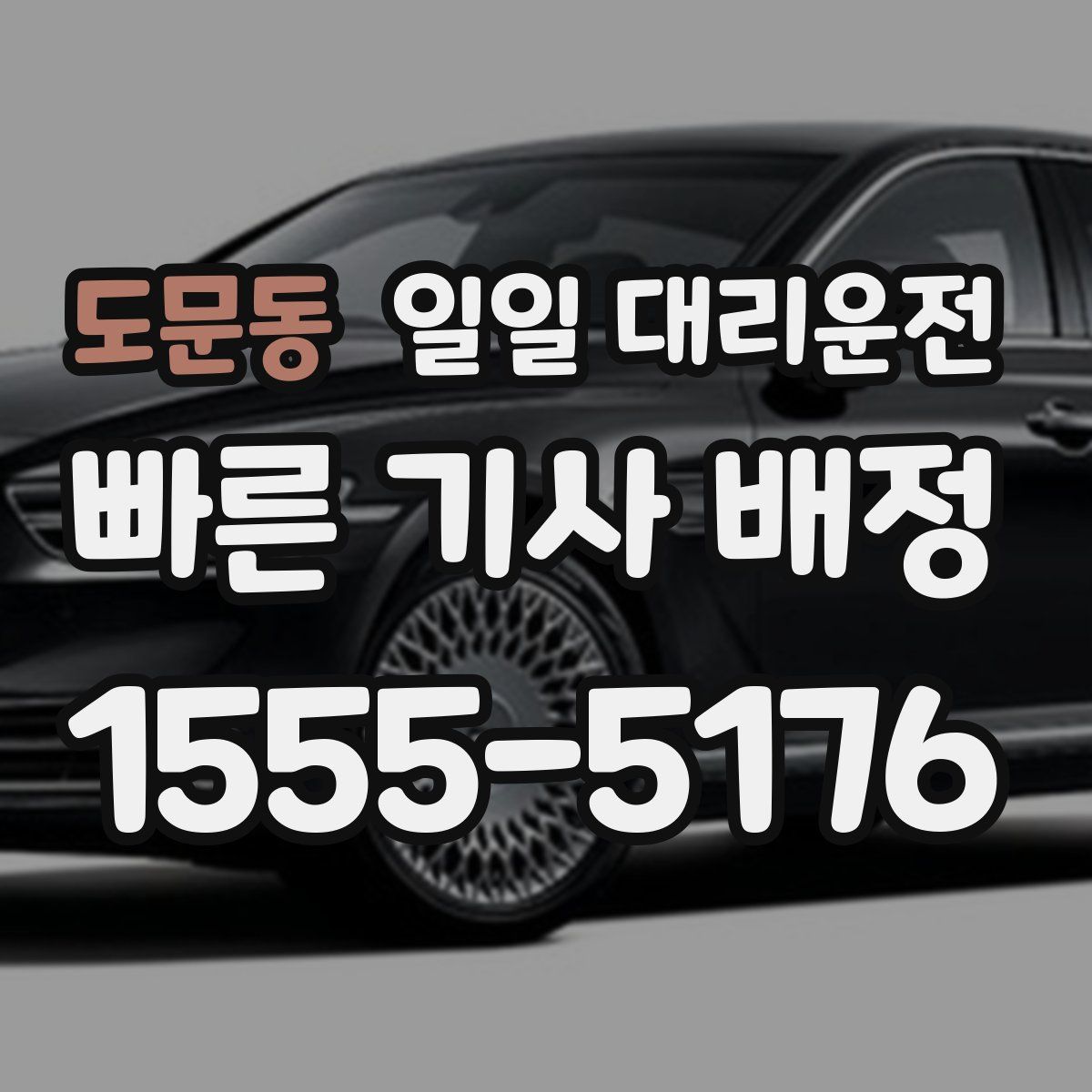 도문동 일일 대리운전
