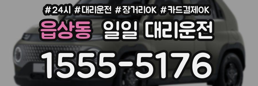 읍상동 일일 대리운전
