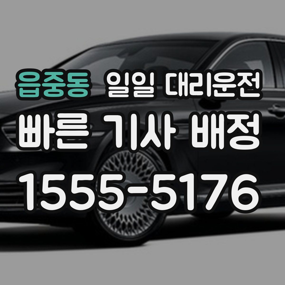 읍중동 일일 대리운전