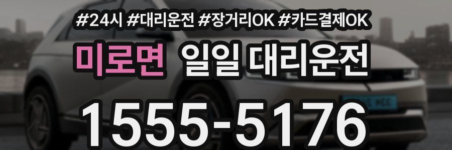 미로면 일일 대리운전