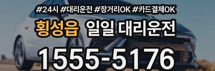 횡성읍 일일 대리운전