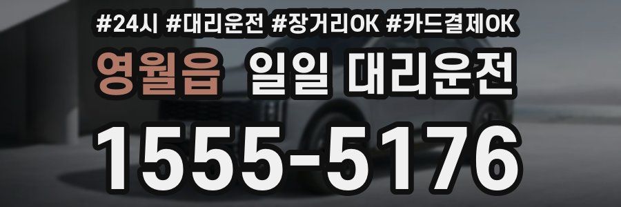 영월읍 일일 대리운전