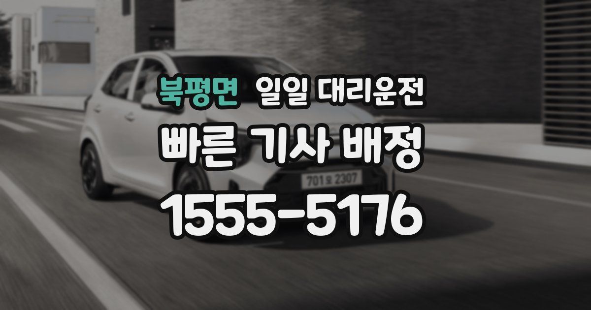 북평면 일일 대리운전