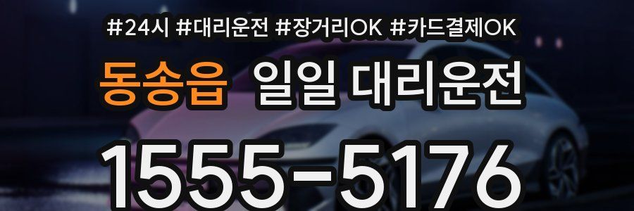 동송읍 일일 대리운전