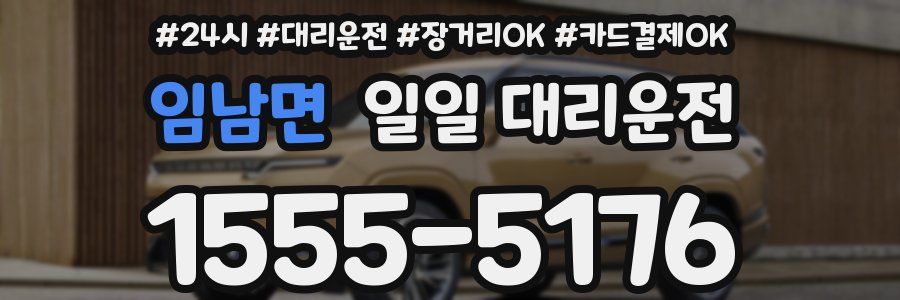임남면 일일 대리운전