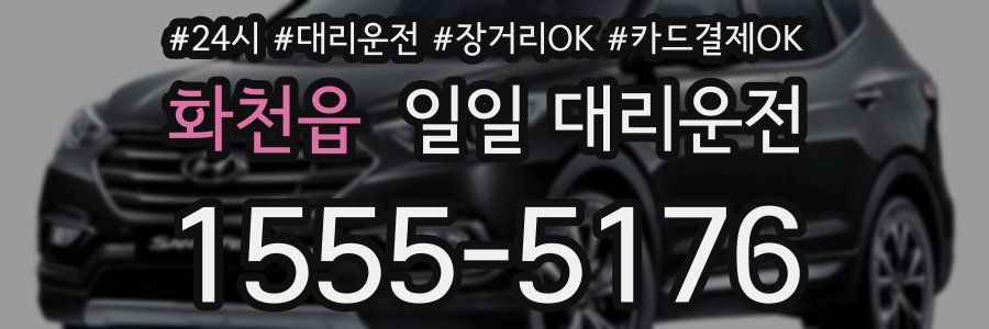 화천읍 일일 대리운전