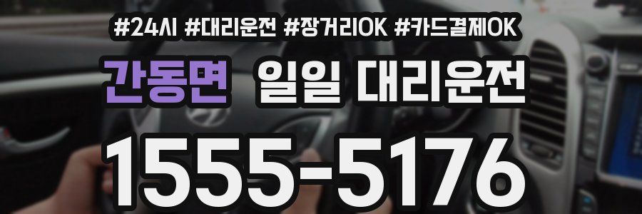 간동면 일일 대리운전