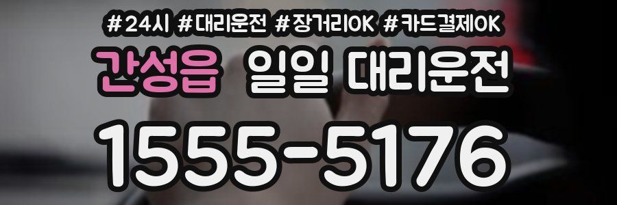 간성읍 일일 대리운전