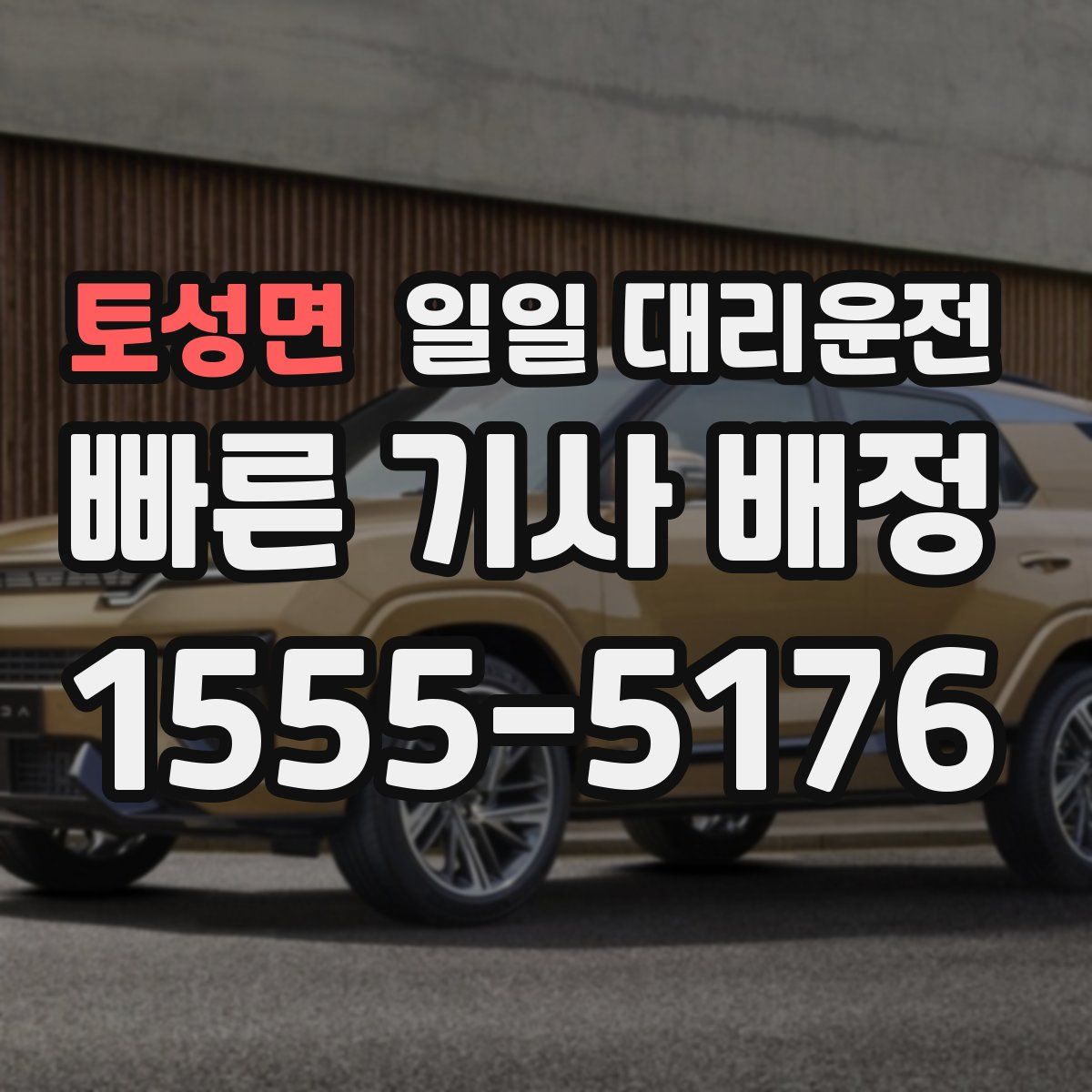 토성면 일일 대리운전