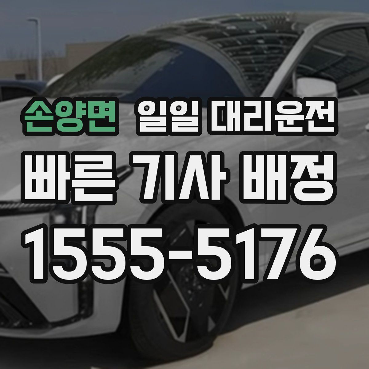 손양면 일일 대리운전