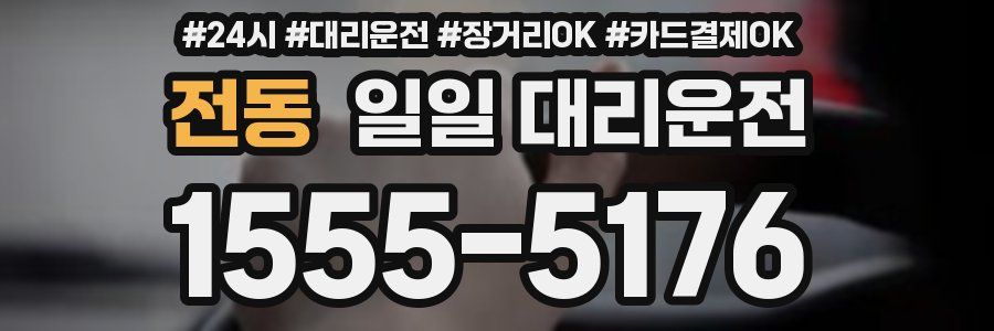 전동 일일 대리운전