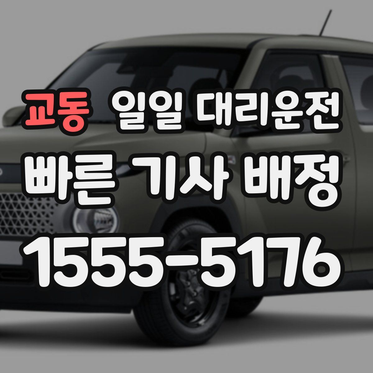 교동 일일 대리운전