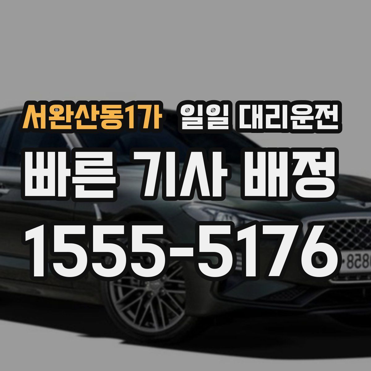 서완산동1가 일일 대리운전