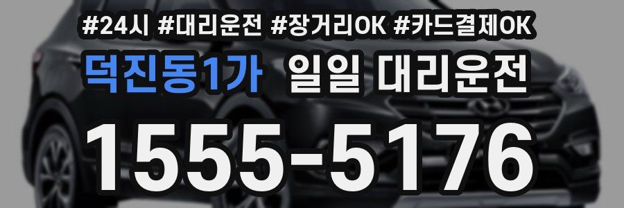 덕진동1가 일일 대리운전