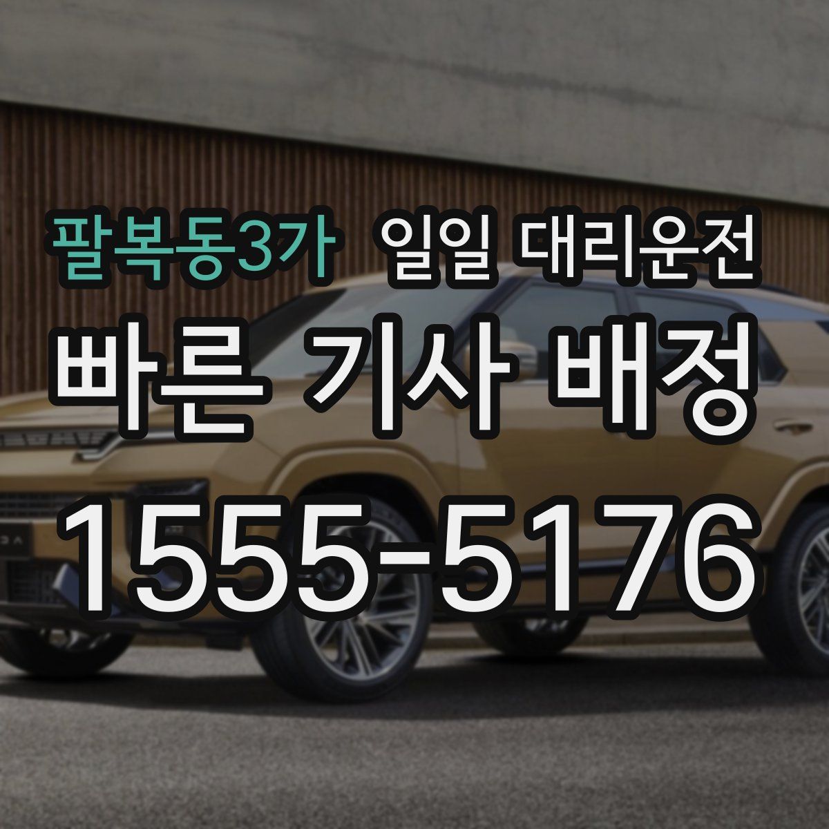 팔복동3가 일일 대리운전