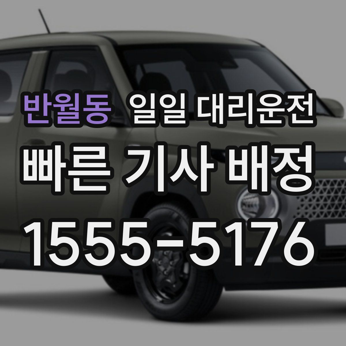 반월동 일일 대리운전