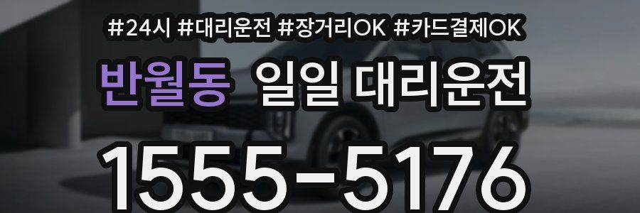 반월동 일일 대리운전