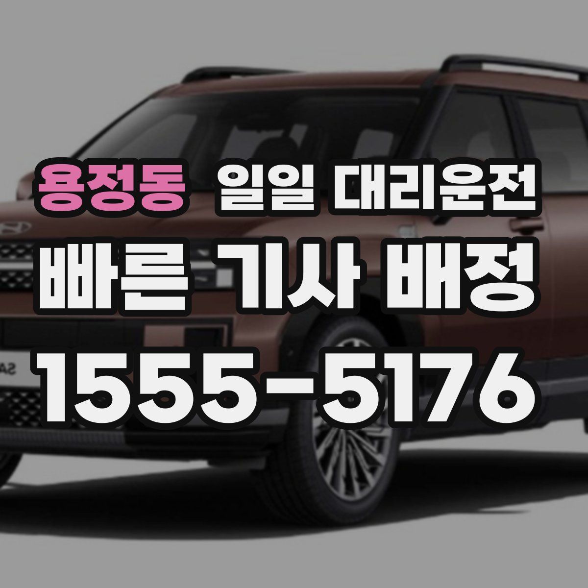 용정동 일일 대리운전