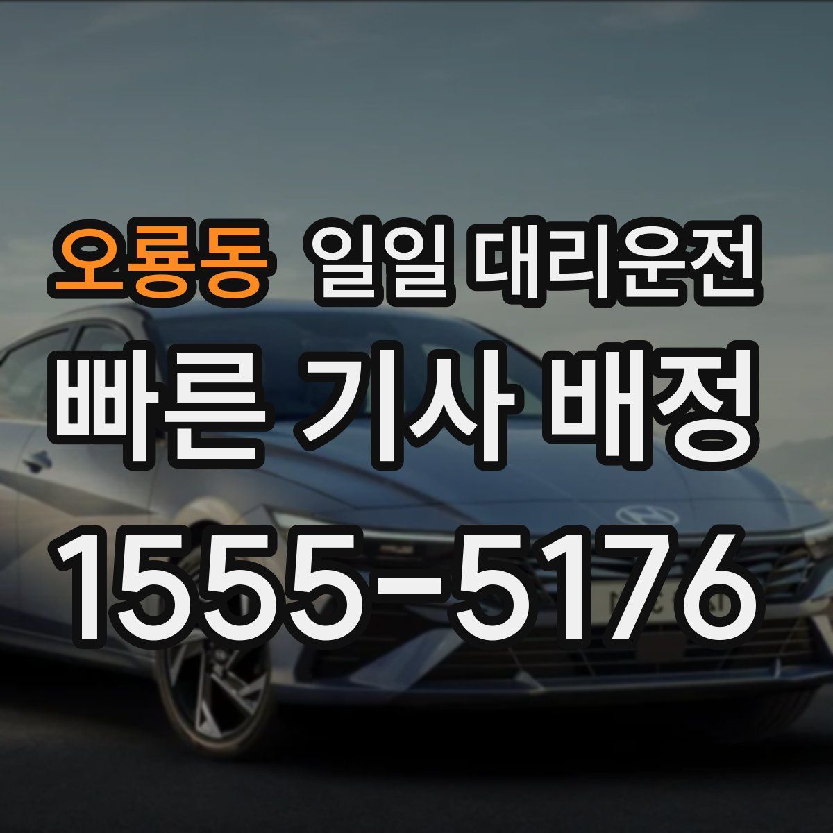 오룡동 일일 대리운전