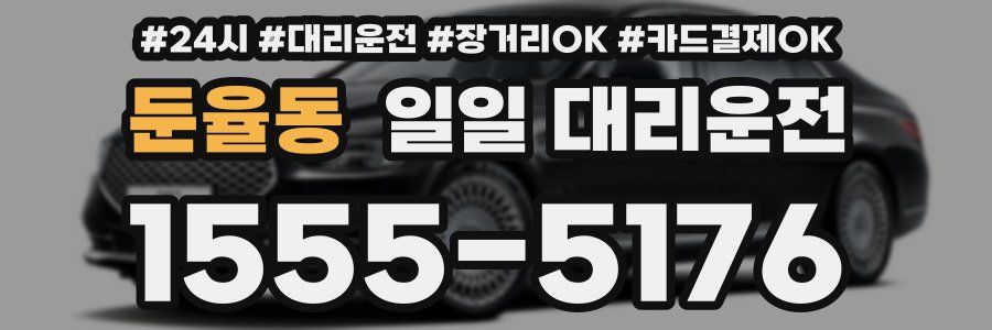둔율동 일일 대리운전