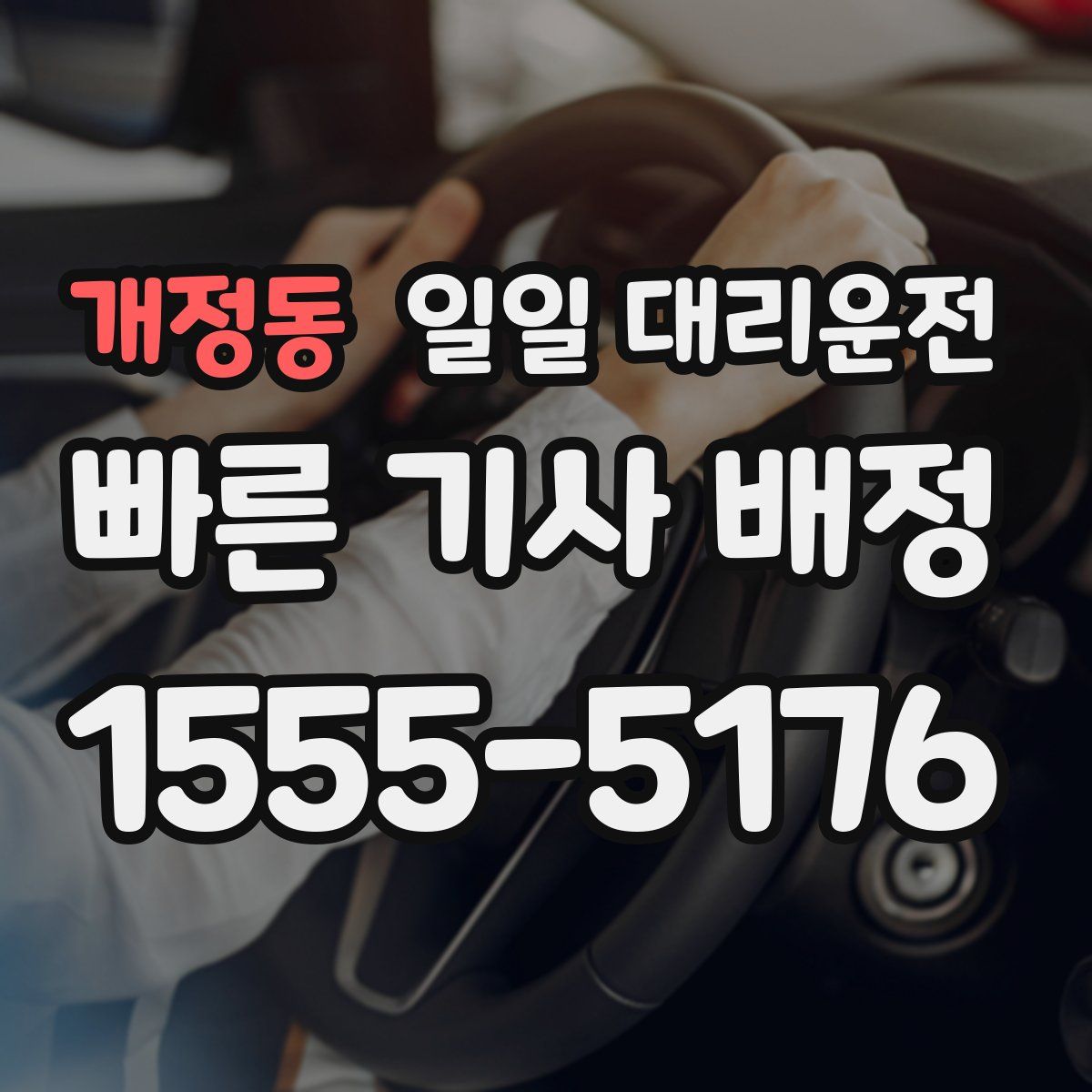 개정동 일일 대리운전
