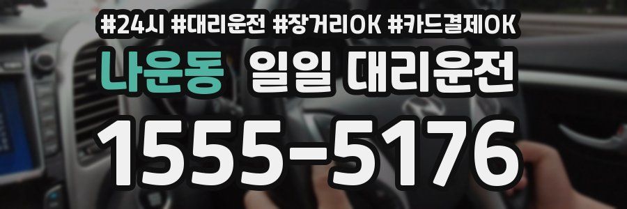나운동 일일 대리운전