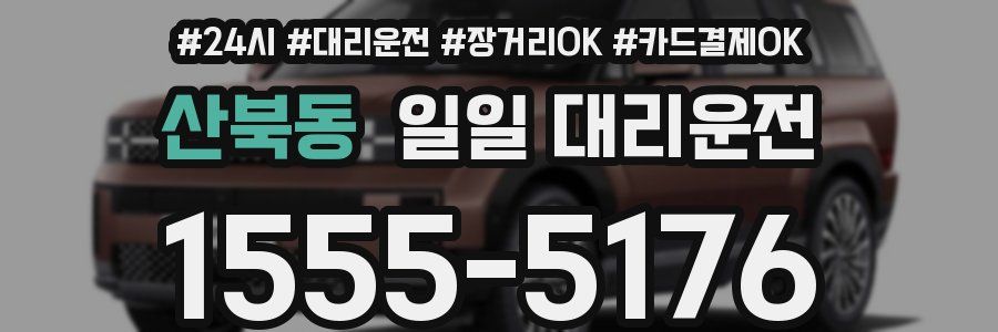 산북동 일일 대리운전