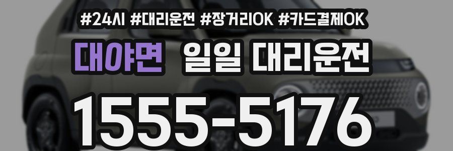 대야면 일일 대리운전